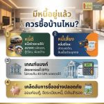 มีหนี้อยู่แล้ว ควรซื้อบ้านไหม?